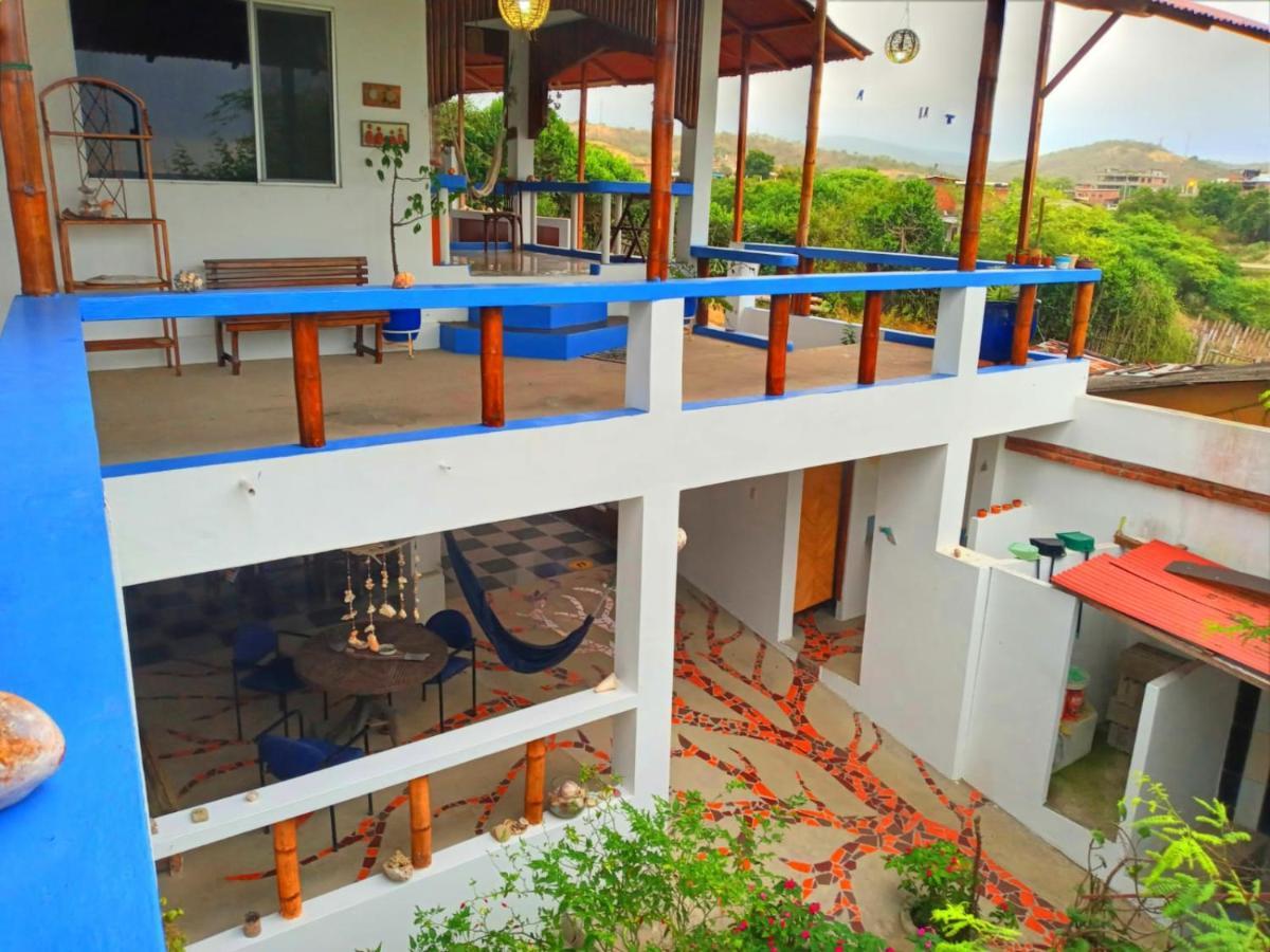 Hospedaje Algarrobo Machalilla Exteriör bild