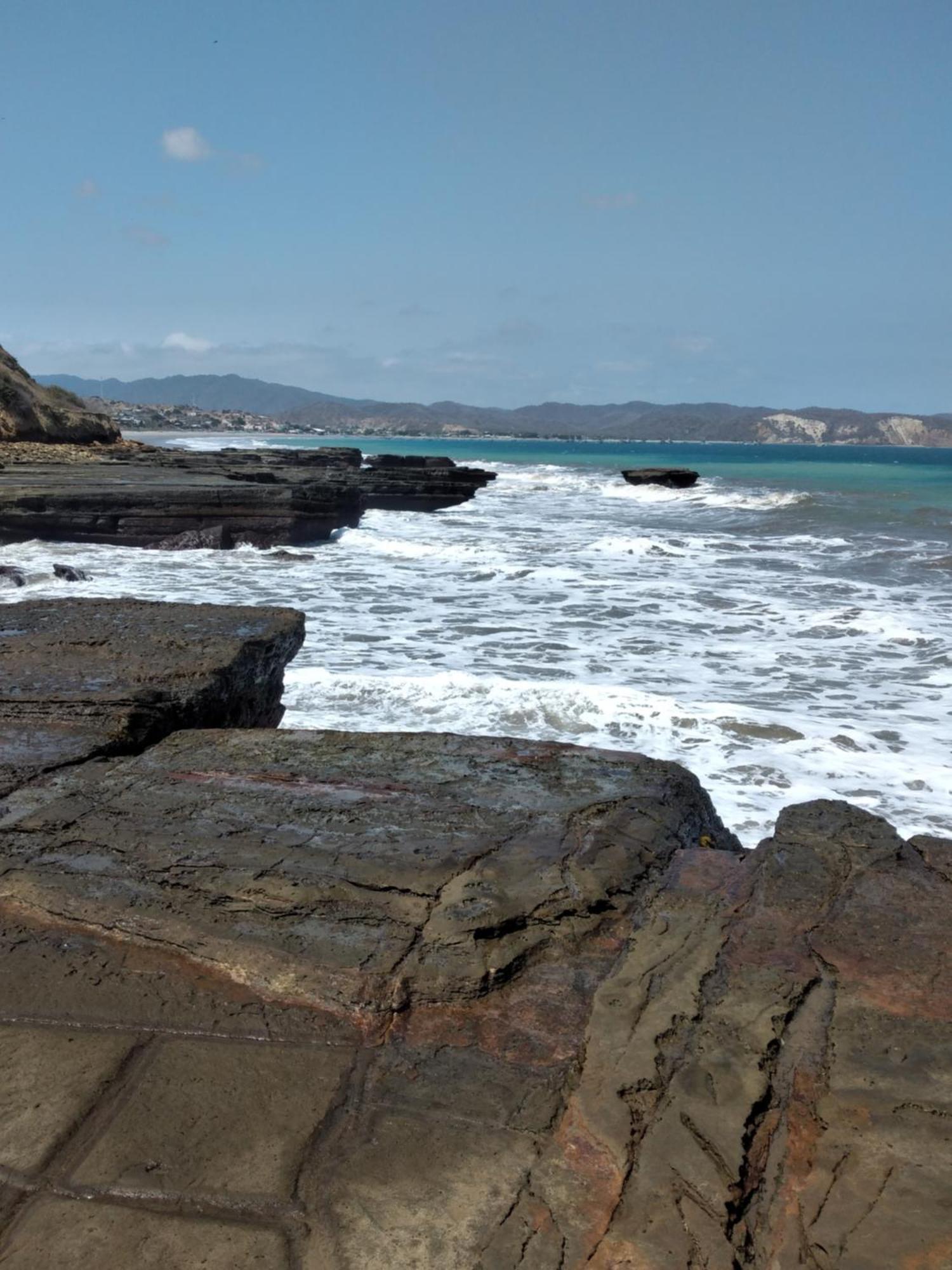 Hospedaje Algarrobo Machalilla Exteriör bild