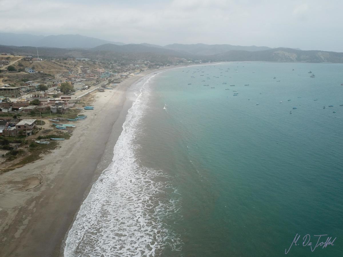 Hospedaje Algarrobo Machalilla Exteriör bild