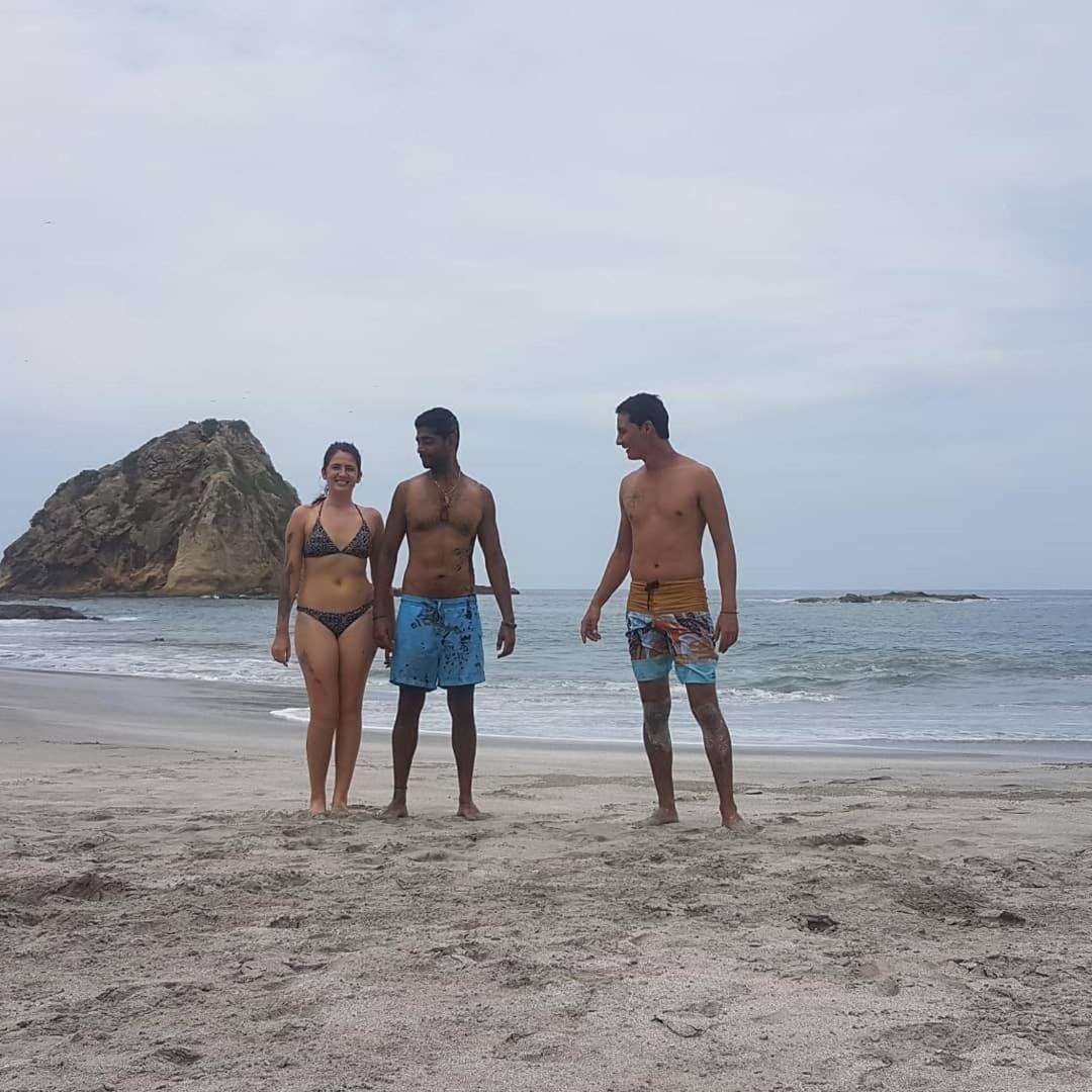 Hospedaje Algarrobo Machalilla Exteriör bild