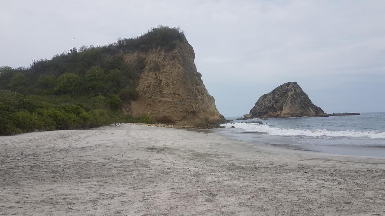 Hospedaje Algarrobo Machalilla Exteriör bild