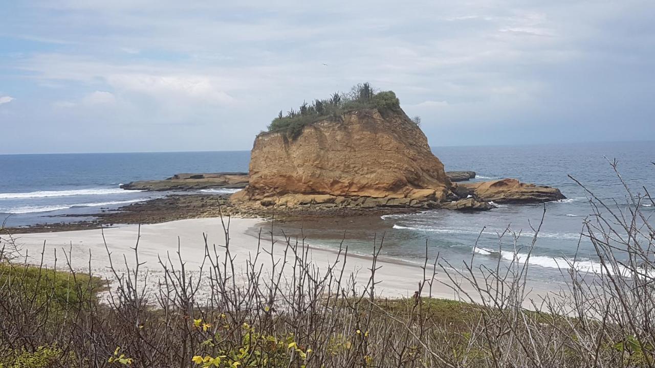 Hospedaje Algarrobo Machalilla Exteriör bild